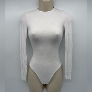 American Apparel White Bodysuit